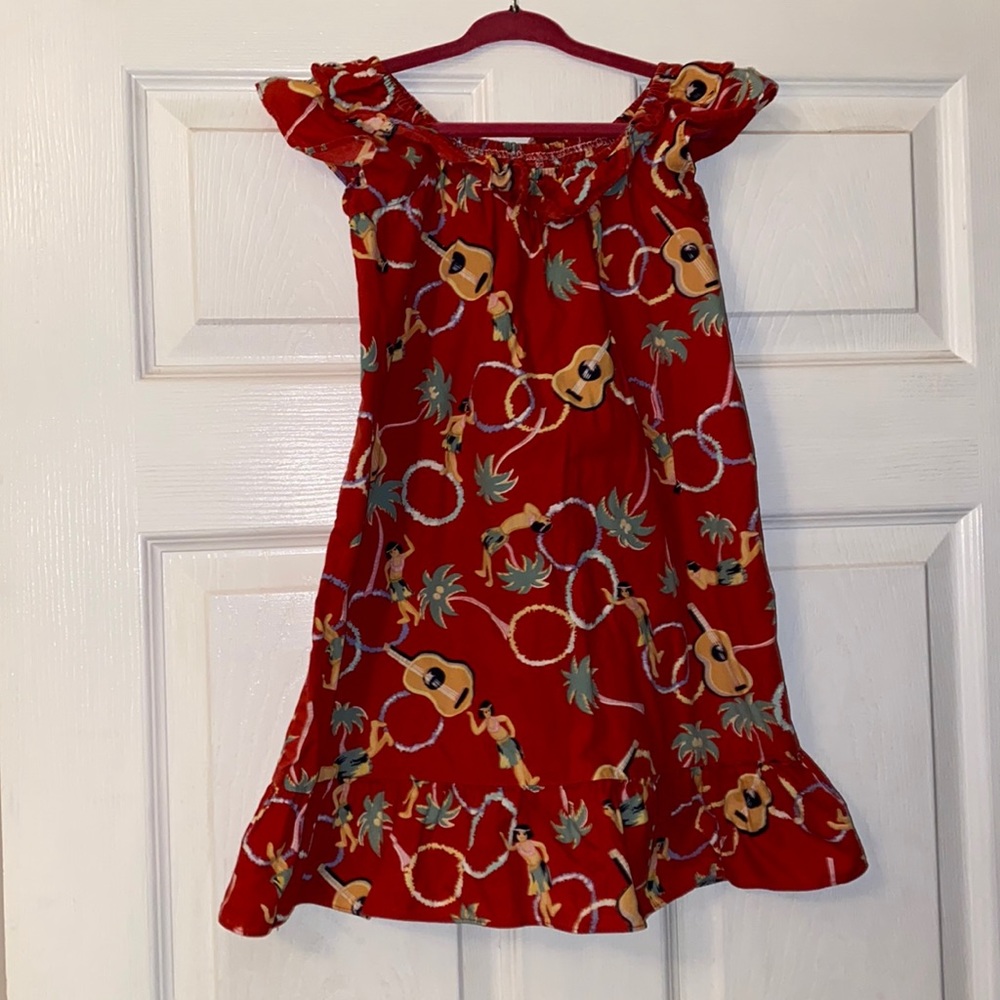 Hilo Hattie Hawaiian Print Dress